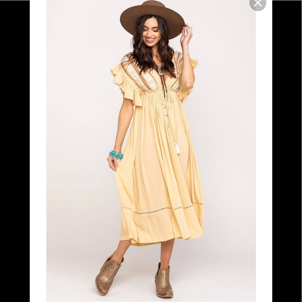 ❌SOLD❌Free People “Bali Will Wait for You” Dress